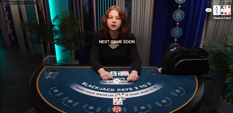 Live Blackjack at GoldenRoo