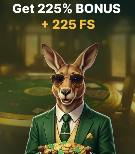 SignUp Bonus up to 225% + 225 Free Spins